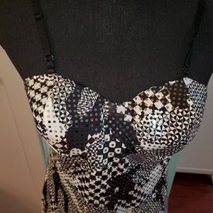 Sexy , sparkly dress with slits on the side size S